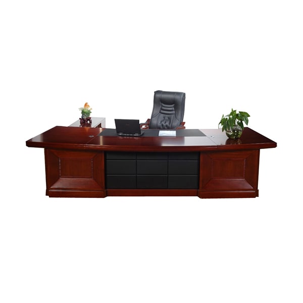 Custom Solid Wood Executive Desk